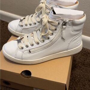 UGG Women's Cream High-Top Sneakers